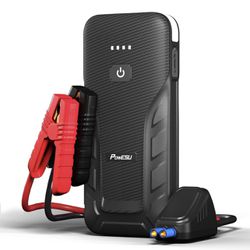 Portable Car Jump Starter - 5000A Peak Current (Up to All Gas or 10L Diesel  Engine) 12V Auto Battery Booster Portable Power Pack with Indicator Light