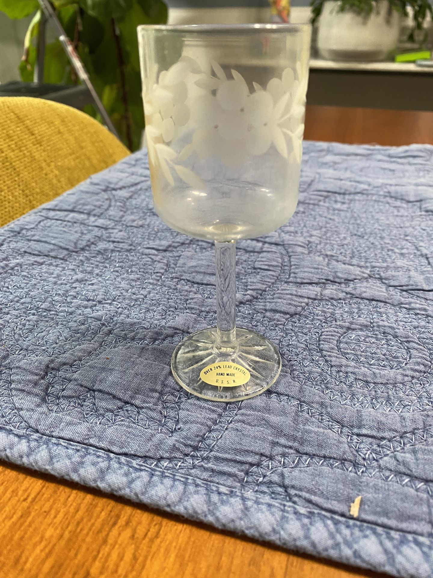 Lead Crystal Glasses