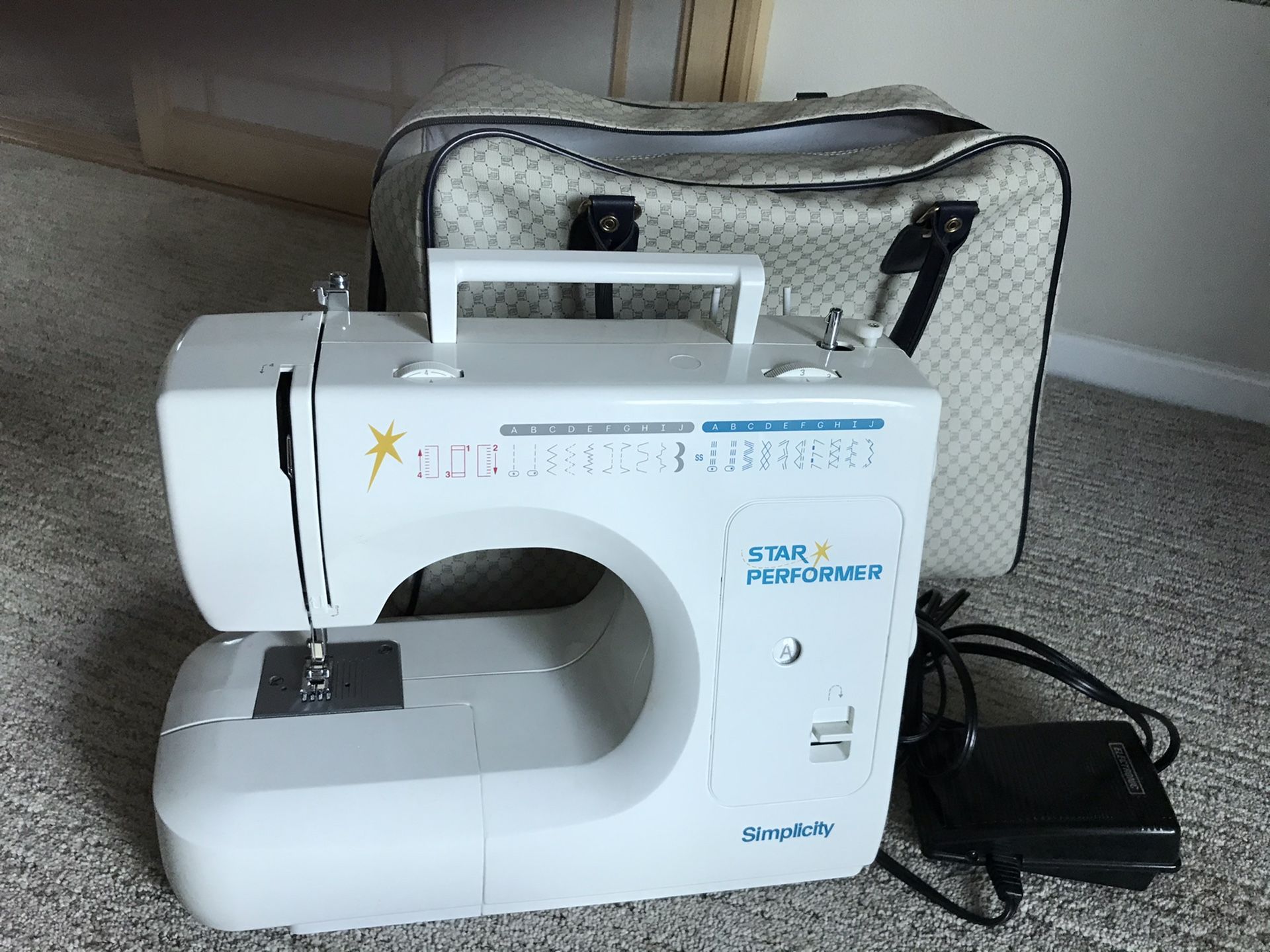 Simplicity Sewing Machine Model 630