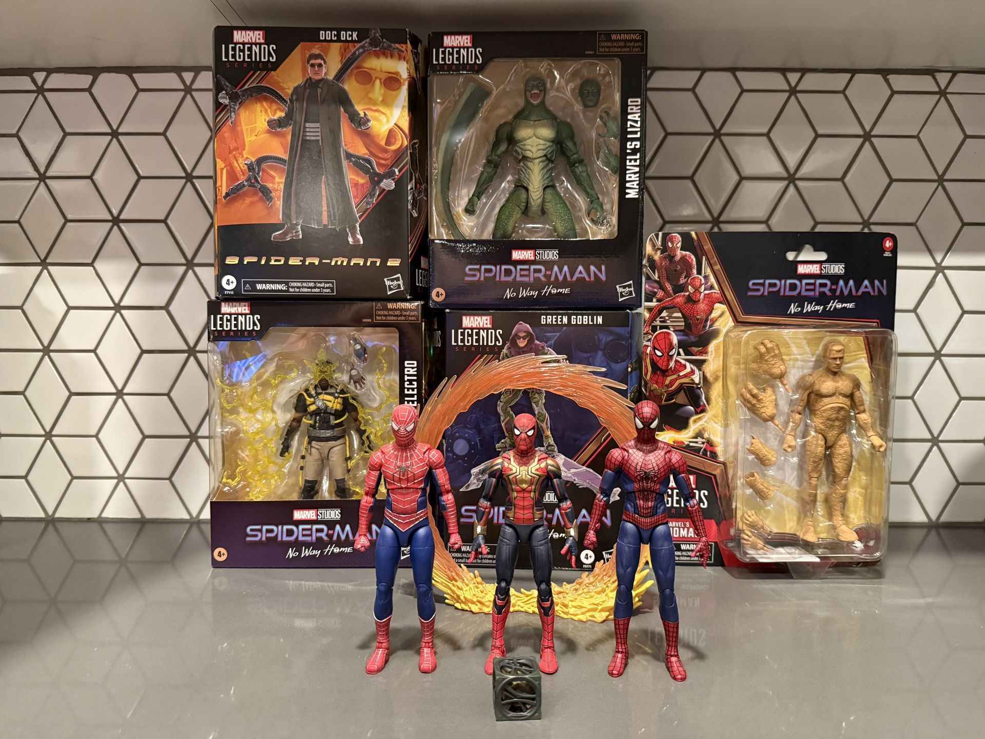 Marvel Legends Spider-Man: No Way Home Complete Set