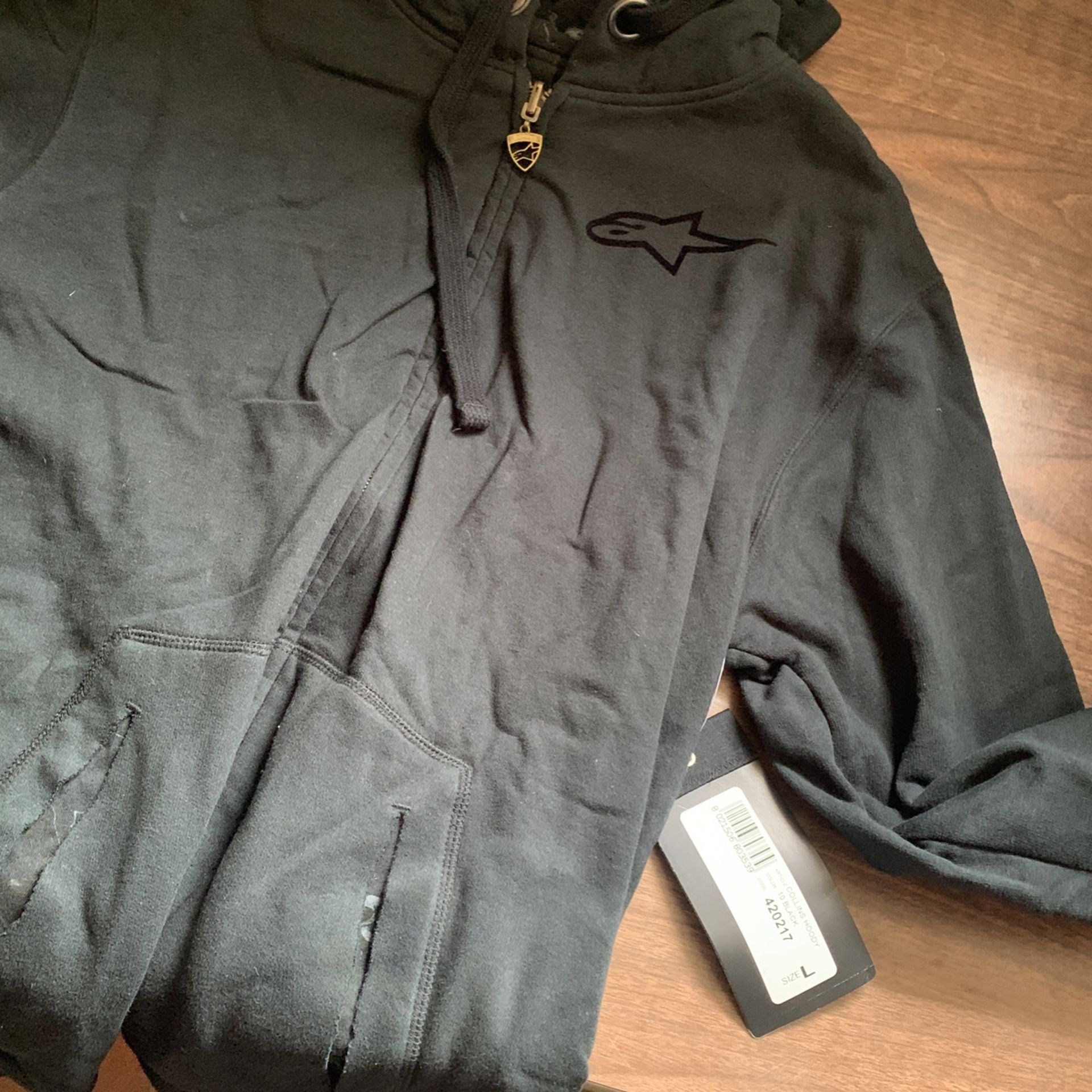 Alpinestar Hoodie. Collins. Large