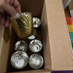 Gold Candle Holders