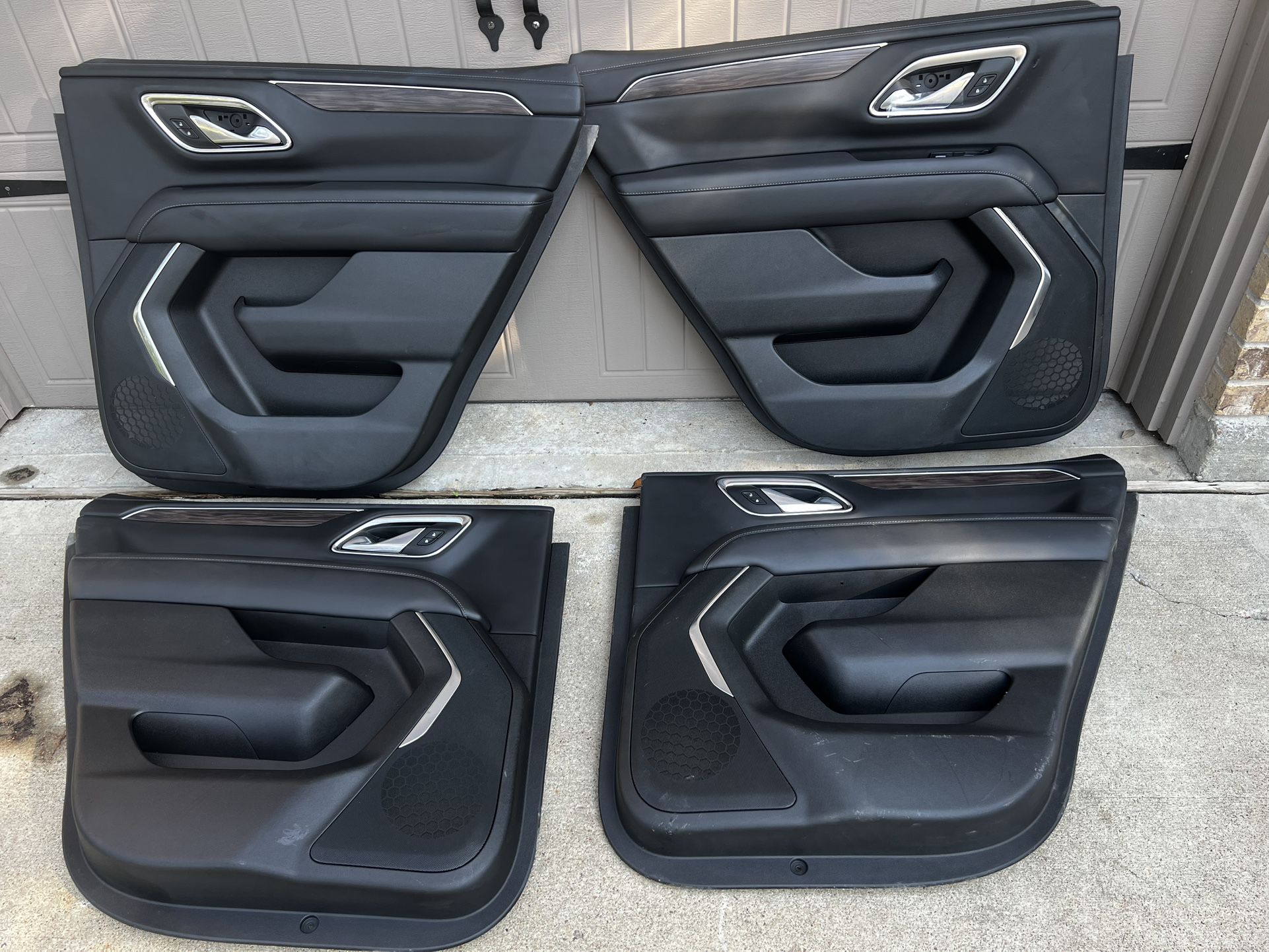 DOOR PANELS for 2024 Chevy Tahoe/ Suburban/ GMC Yukon REARS ONLY w/ upper trim