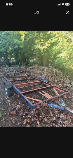 LOW PRICE MOVING- RARE FOLDING TRAILER