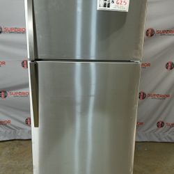 TOP MOUNT STAINLESS FRIDGE 