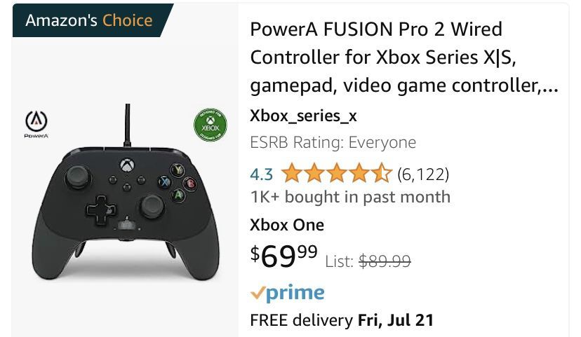 Fusion Pro 2 | wired controller