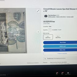 Stylish Bathroom Set Worth 120$