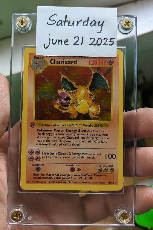 1st Edition Holographic Charizard