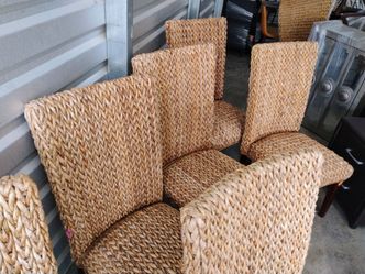 Lounge chair table wicker table dresser furniture