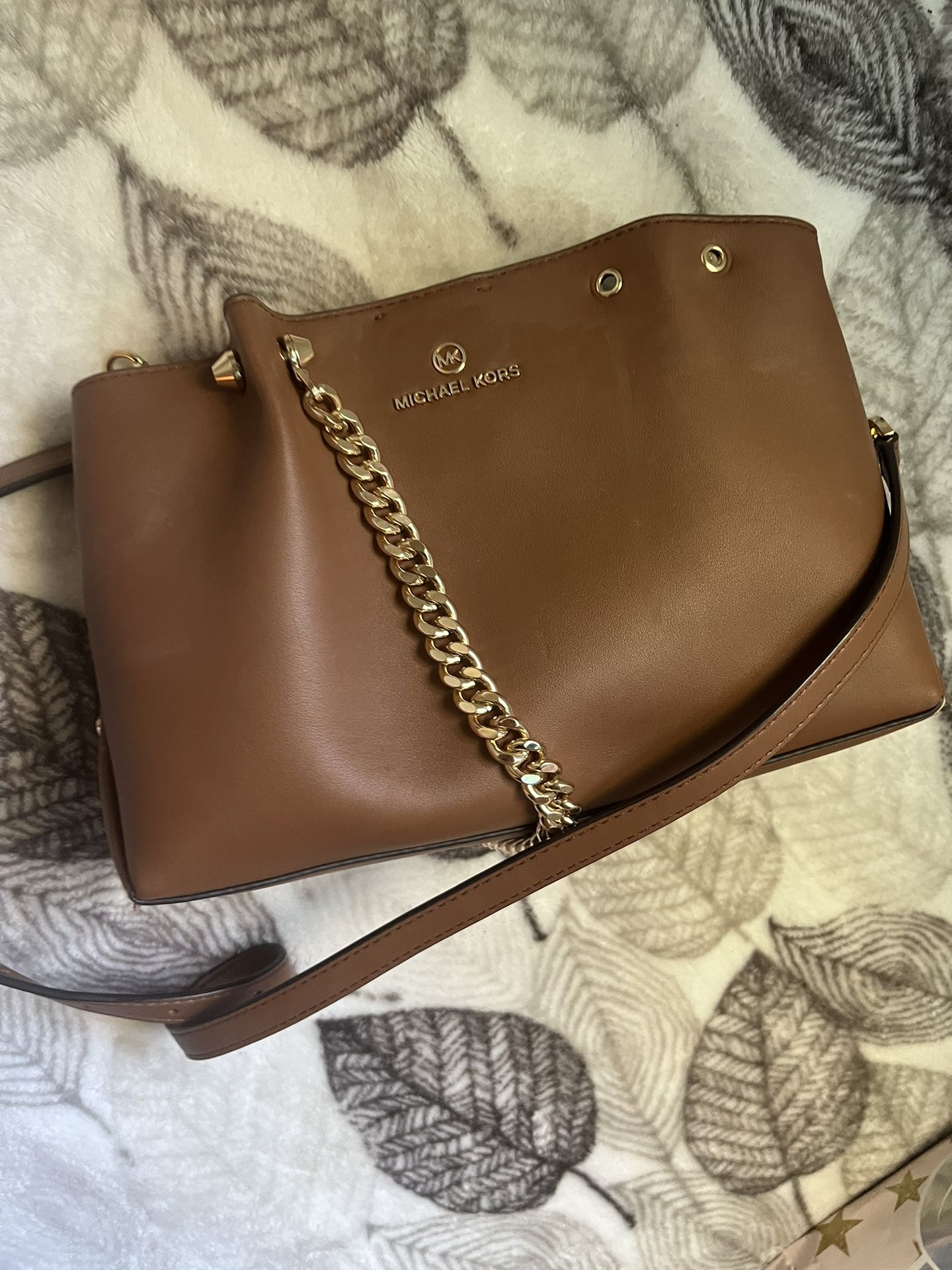 Authentic MICHAEL KORS Zena faux-leather women's mini satchel bag