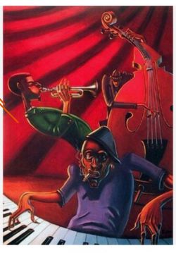 Art : Justin Bua, Jazz trio 