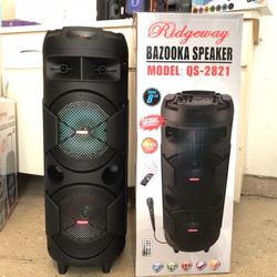 Wireless Music Player - Double 8” Woofer 