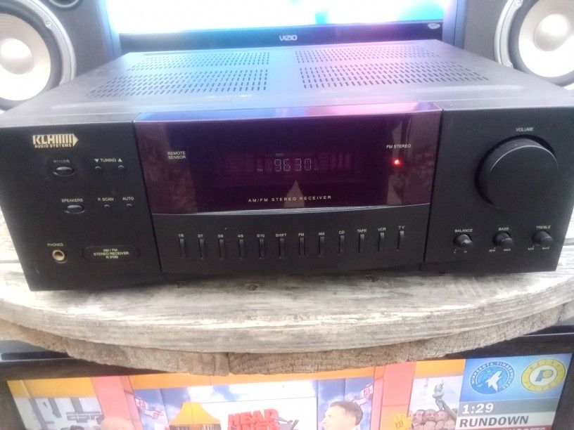 200 WATTS KLH STEREO RECEIVER $125 FINAL PRICE