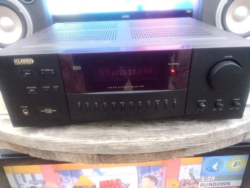 200 WATTS KLH STEREO RECEIVER $125 FINAL PRICE 