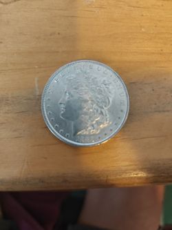 1885 morgan silver dollar