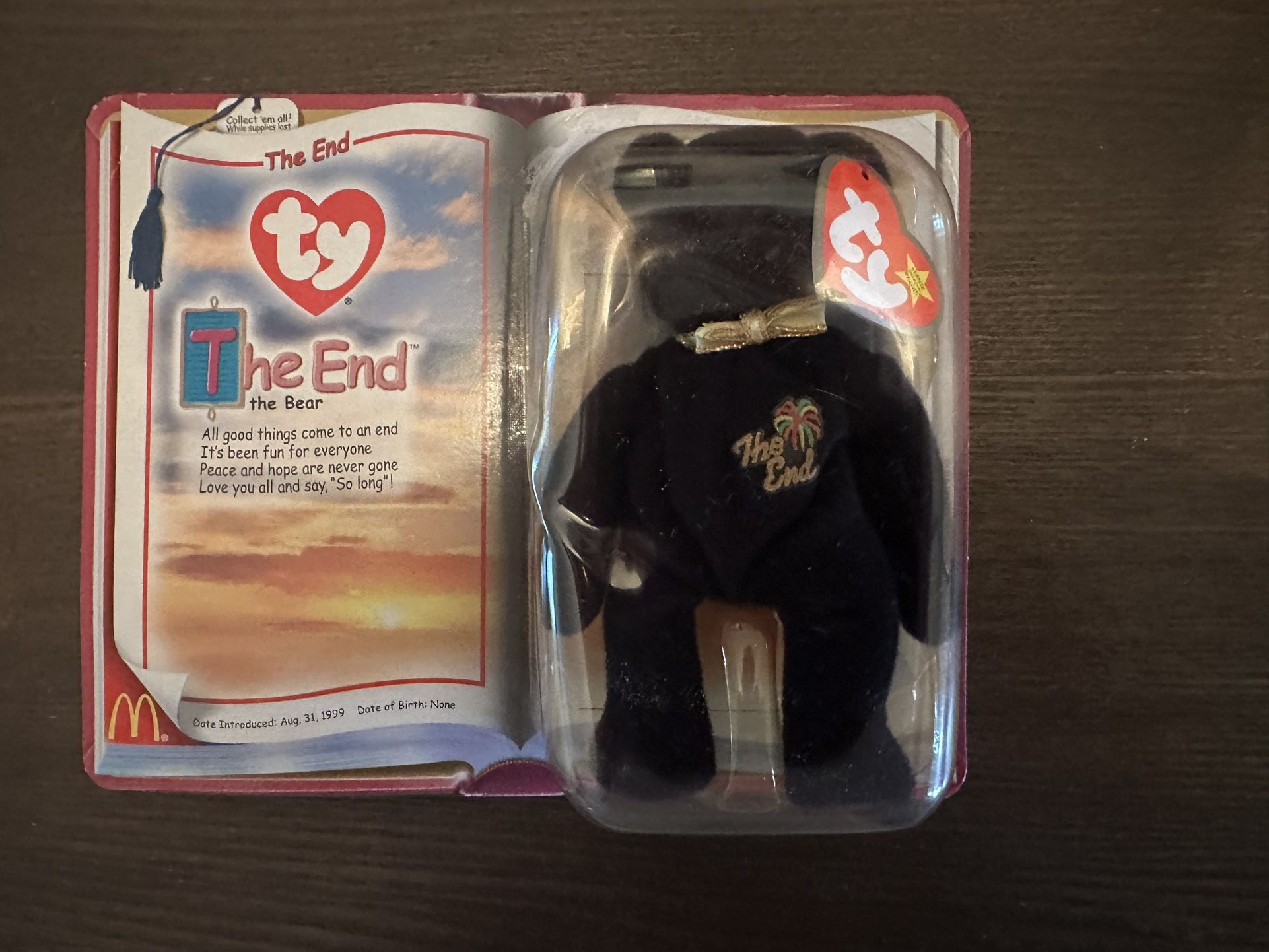 Beanie Baby The End The Bear