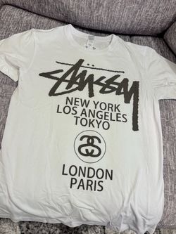 Stussy World Tour Graphic Tee Men's Size M
