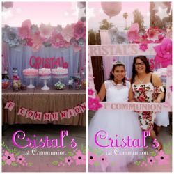 1st Communion decorations