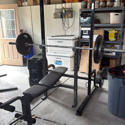 Bench And Squat Rack