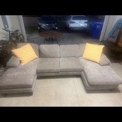 Like New Gray Sofa 