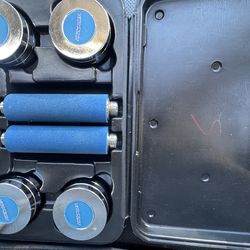 Adjustable Dumbbell Set – Home Gym – Great Condition – Ready to Use