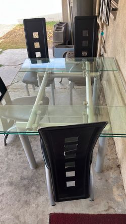 Formal Glass dinning table