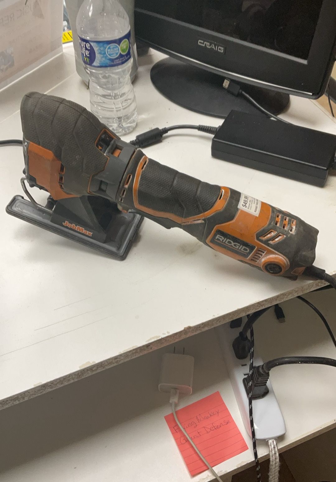 Rigid Multitool With Jigsaw Attachment