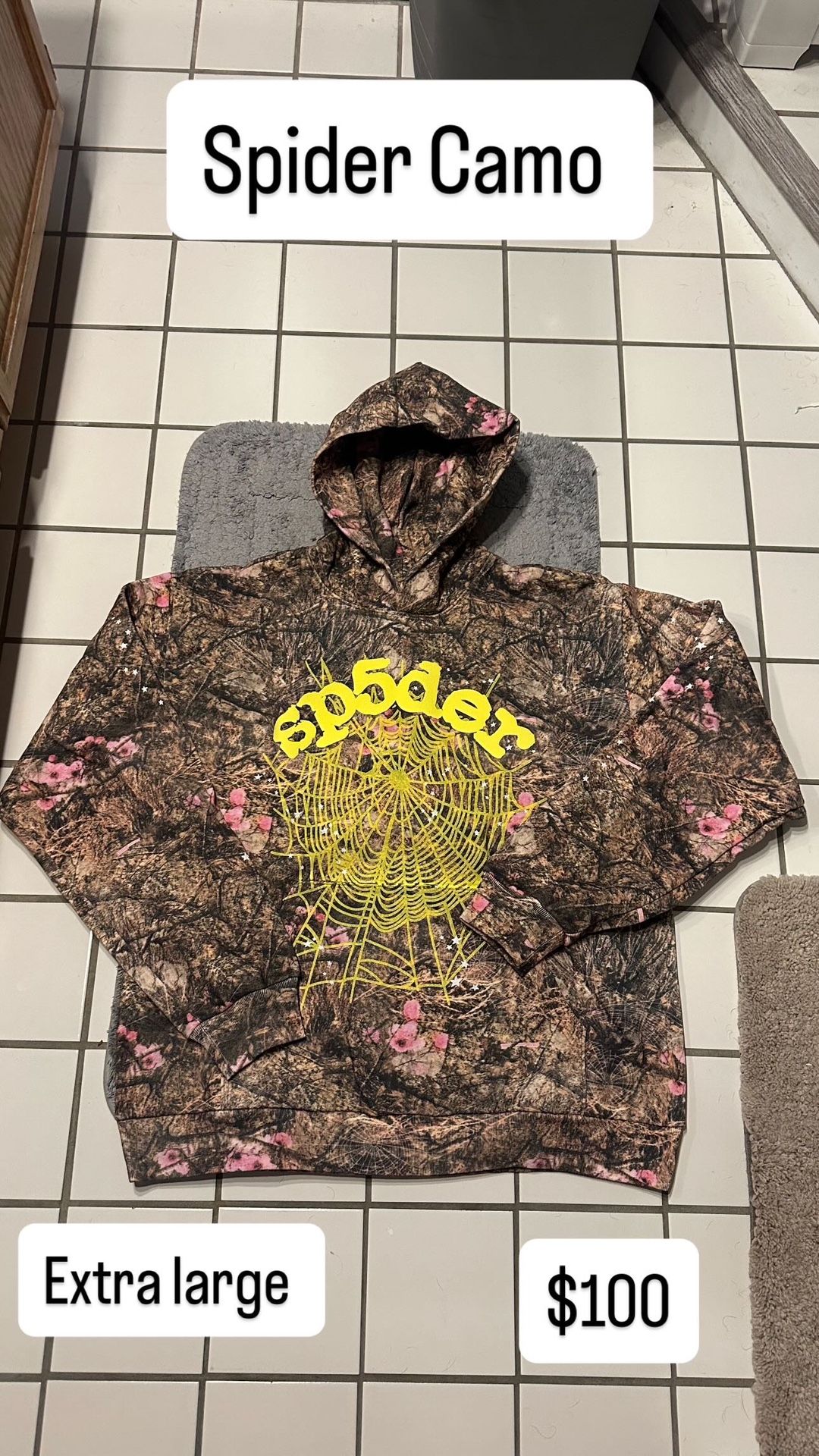 Spider camo hoodie 