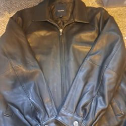 NAUTICA LEATHER JACKET