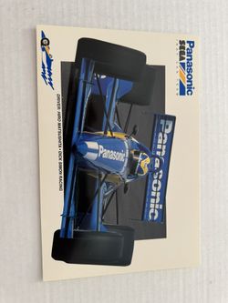 Vintage Indy Car Marlboro Autograph Cards Danny Sullivan Jimmy Vasser Hiro Circe 1990s  