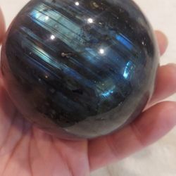 Stunning Large Labradorite Sphere
