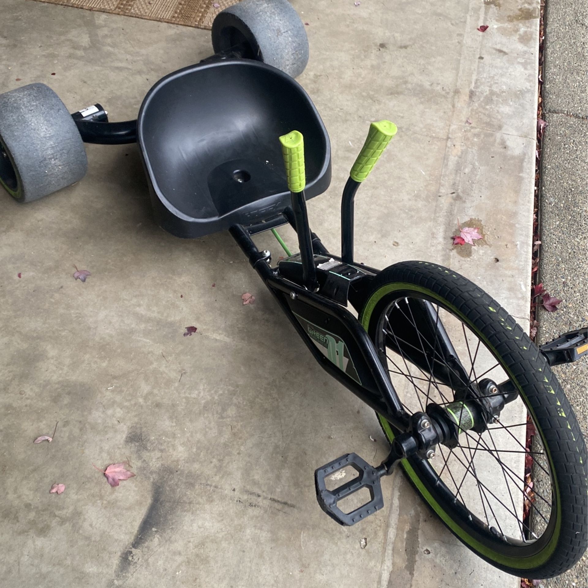 green machine ride on