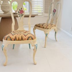 Hand Painted Chair 
