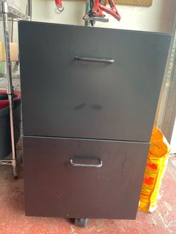 2-drawer file cabinet on wheels-FREE