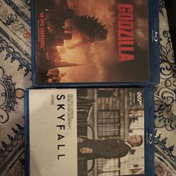 Godzilla (2014) & Skyfall Movies