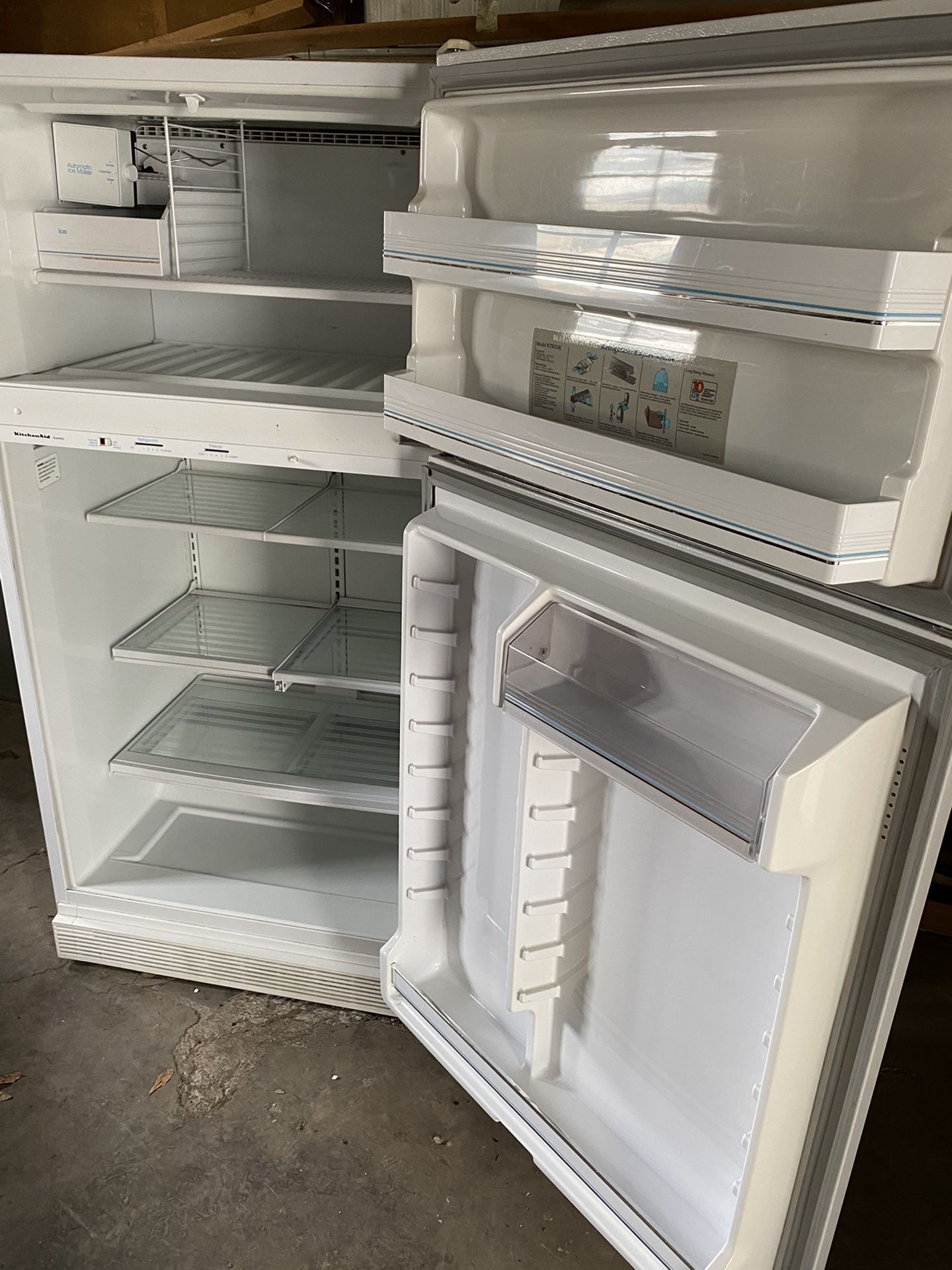 Refrigerator Freezer KitchenAid