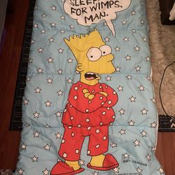 Kids BART Simpson Sleeping Bag
