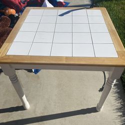Square Tile Table