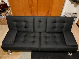Black Futon Couch