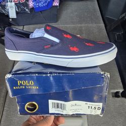 Ralph Lauren Polo Slip On Shoes Size 11.5