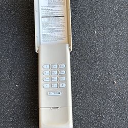 Wireless keypad for garage door