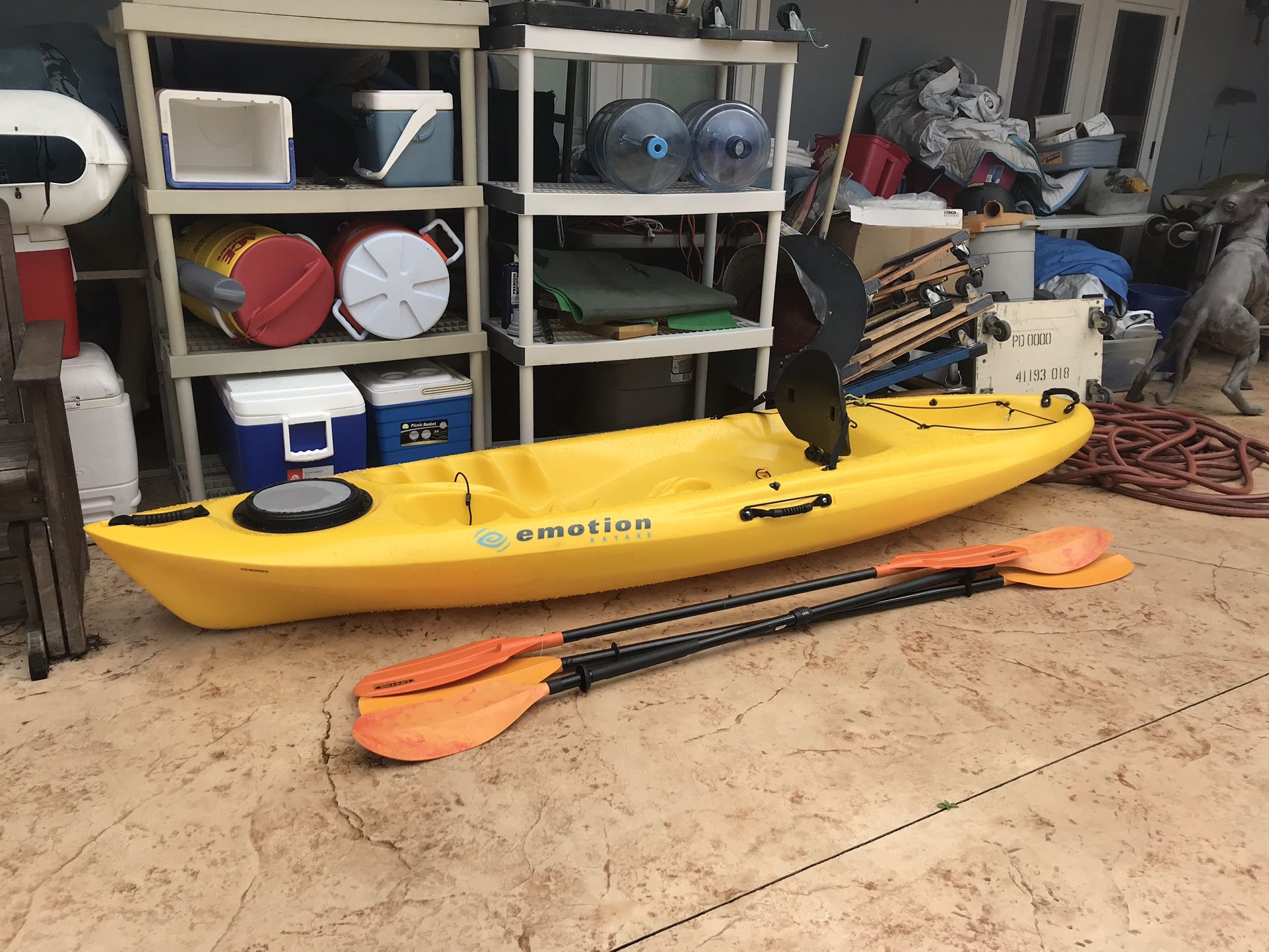 Emotion Temptation 10ft Sit On Top Kayak In Great Condition