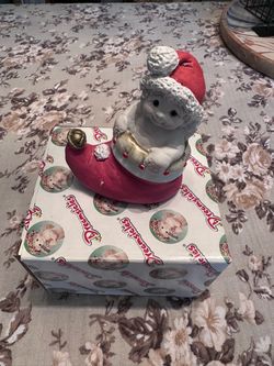Dreamsicles Christmas Santa Cherub Figurine