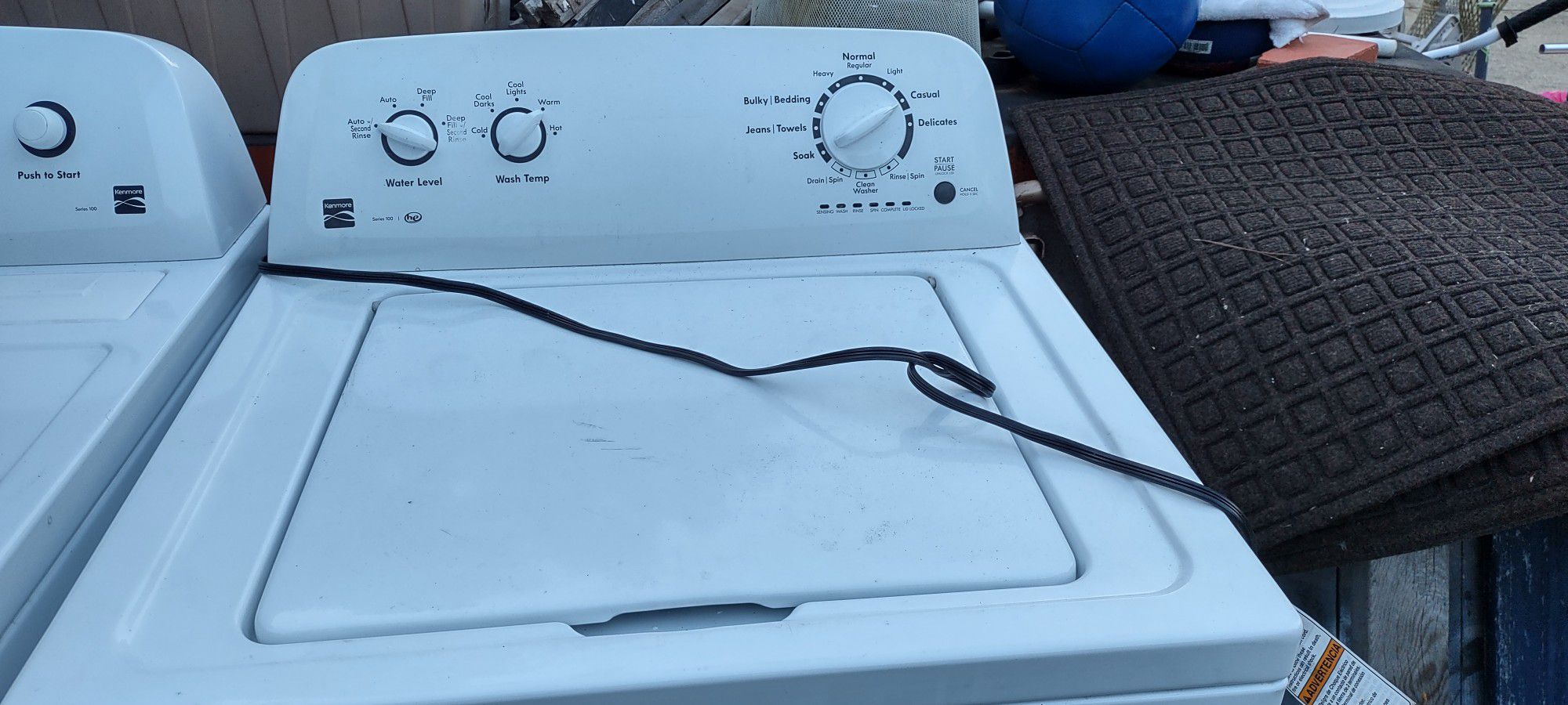 Kenmore 3.5 Washer Machine 