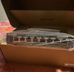 Netgear GS308EPP 8-Port PoE+ Network Switch