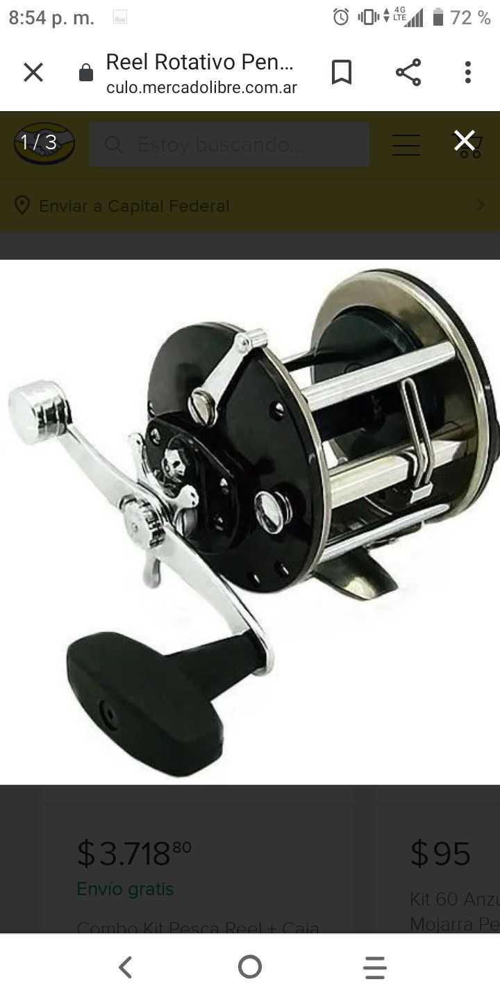 Reel for fishing