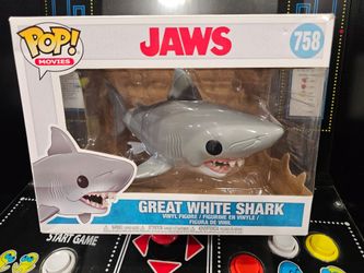 $30 - Funko Pop 'Movies' GREAT WHITE SHARK #758 Vinyl Figure NRFB $30 - Funko Pop 'Movies' GREAT WHITE SHARK #758 Vinyl Figure NRFB