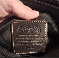 Fossil Genuine Leather Handbag