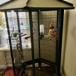 Large Parrot Bird Cage