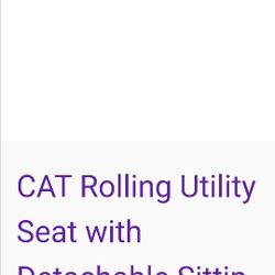 CAT Rolling Seat 